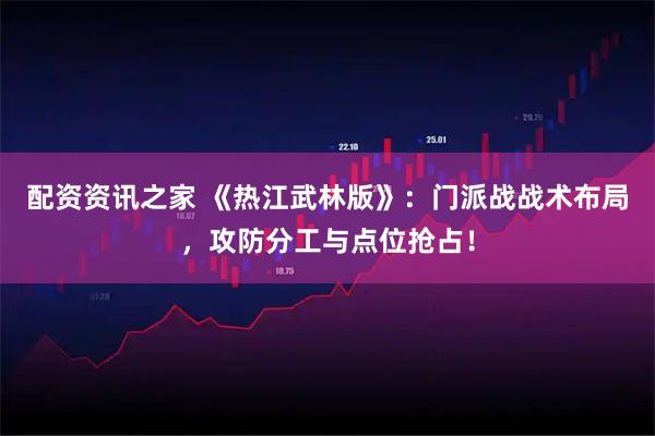 配资资讯之家 《热江武林版》：门派战战术布局，攻防分工与点位抢占！